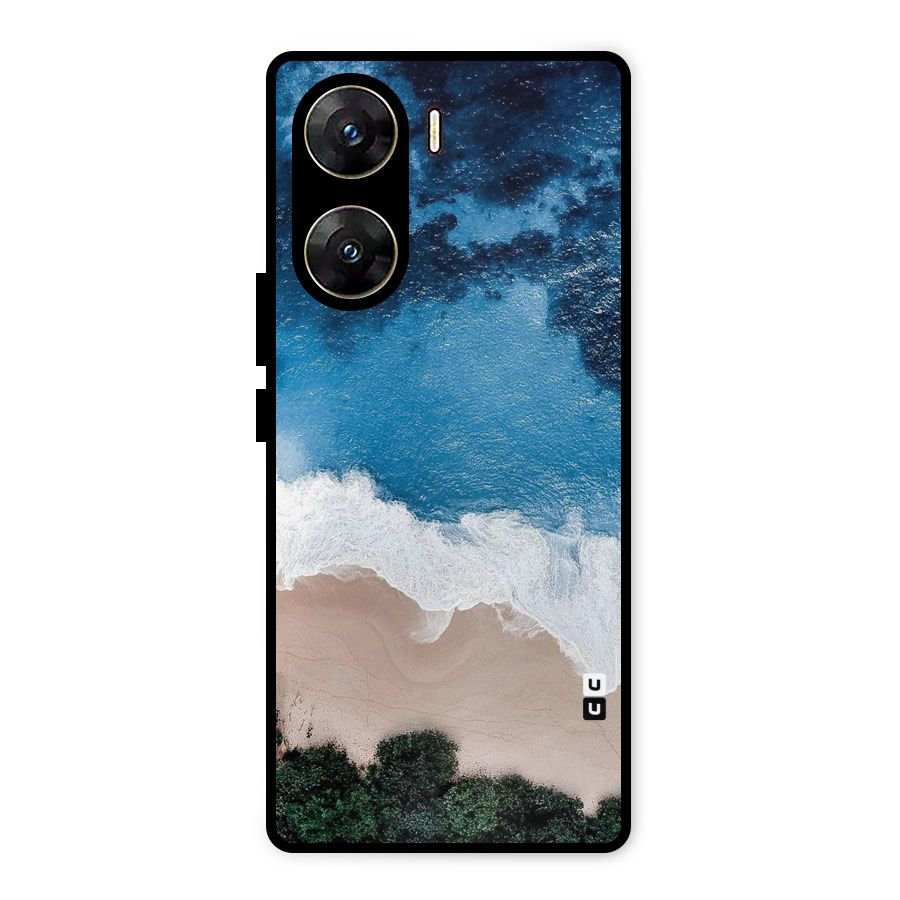 Seaside Metal Back Case for Vivo V29e