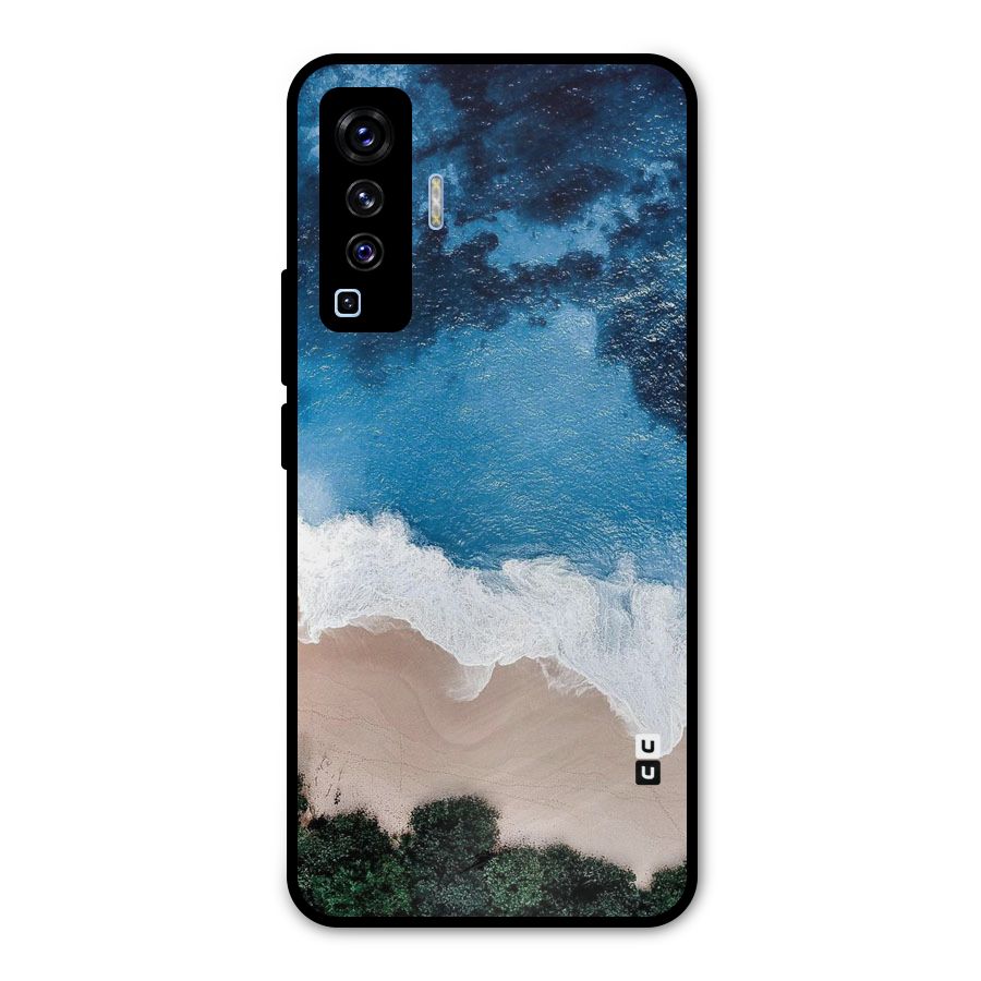 Seaside Metal Back Case for Vivo X50