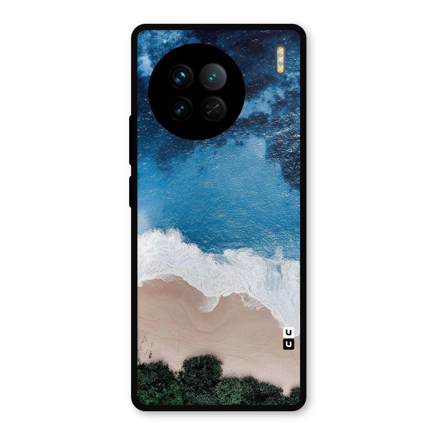 Seaside Metal Back Case for Vivo X90