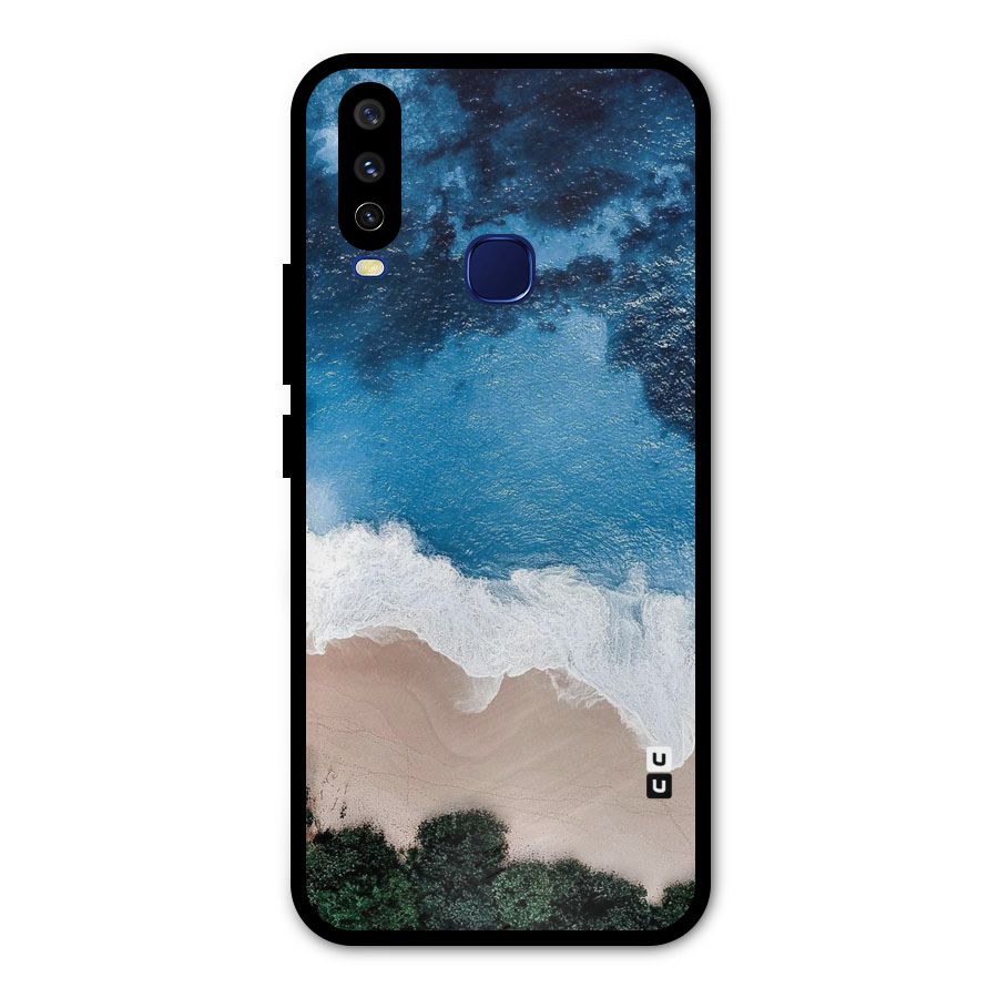 Seaside Metal Back Case for Vivo Y12