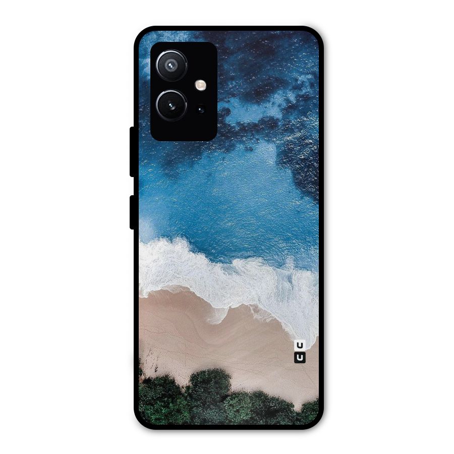 Seaside Metal Back Case for Vivo Y75 5G