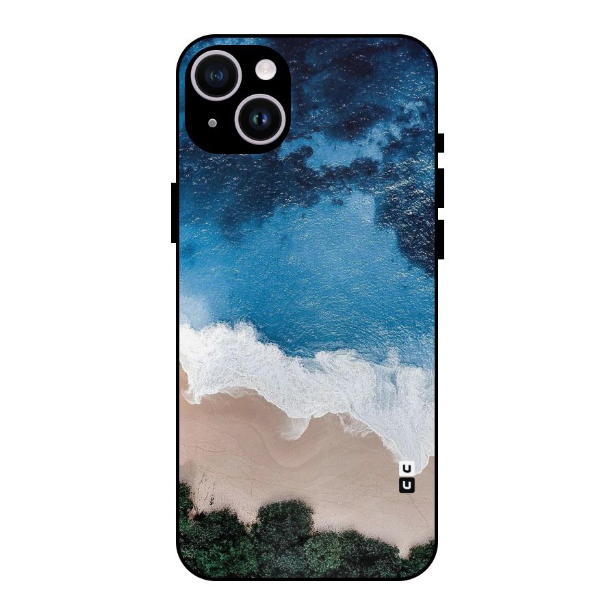 Seaside Metal Back Case for iPhone 14 Plus