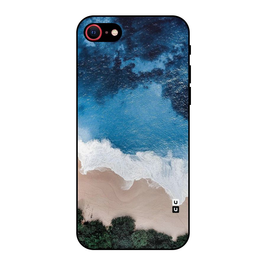 Seaside Metal Back Case for iPhone SE 2022