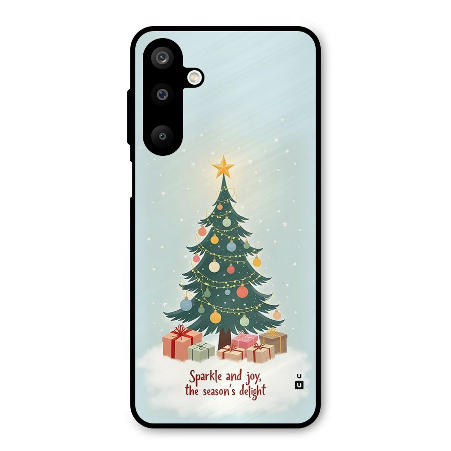 Seasons Delight Metal Back Case for Galaxy M16