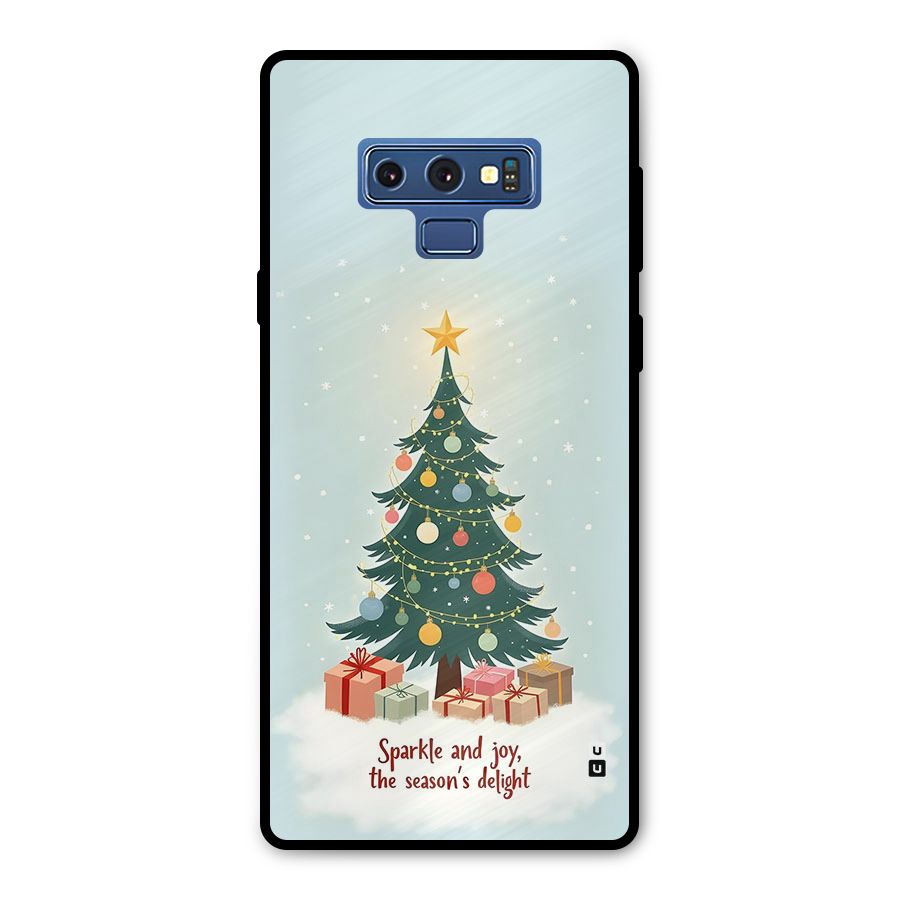 Seasons Delight Metal Back Case for Galaxy Note 9