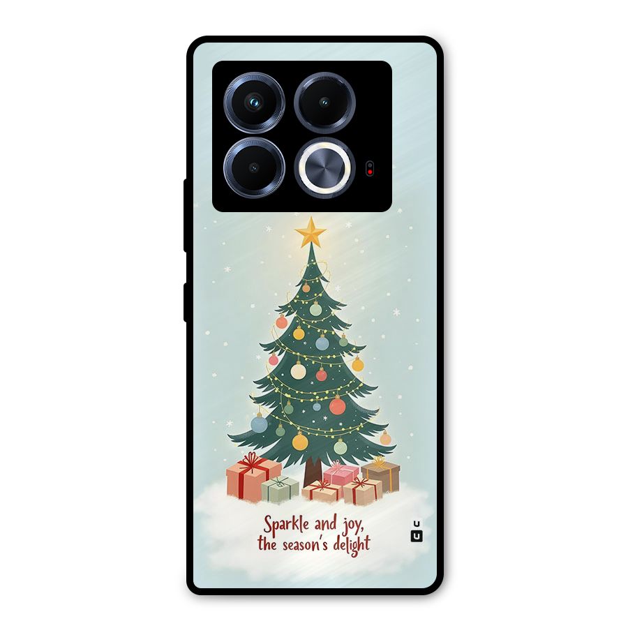 Seasons Delight Metal Back Case for Infinix Note 40 5G