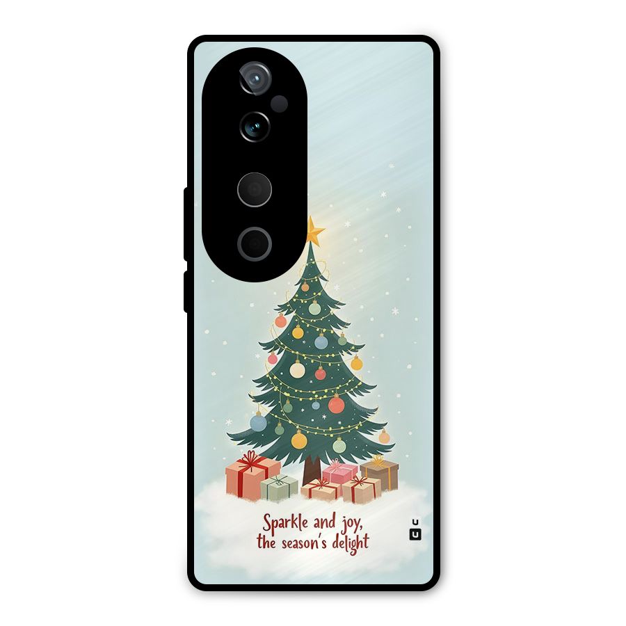 Seasons Delight Metal Back Case for Vivo T3 Ultra