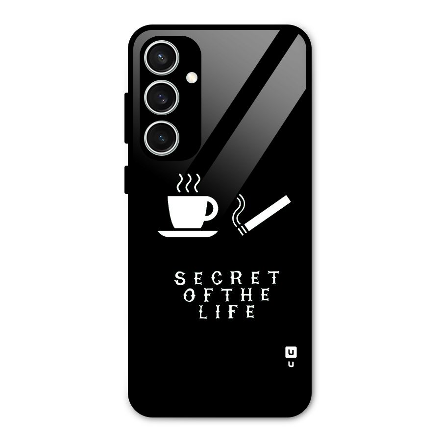 Secrate of Life Glass Back Case for Galaxy S23 FE