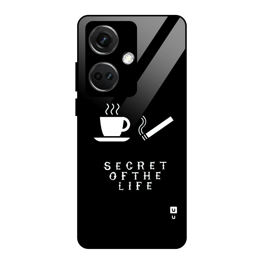 Secrate of Life Glass Back Case for OnePlus Nord CE 3 5G