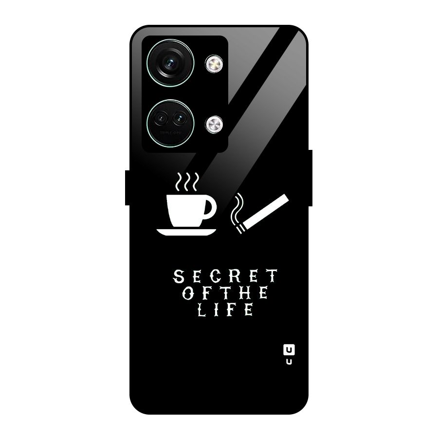 Secrate of Life Glass Back Case for Oneplus Nord 3