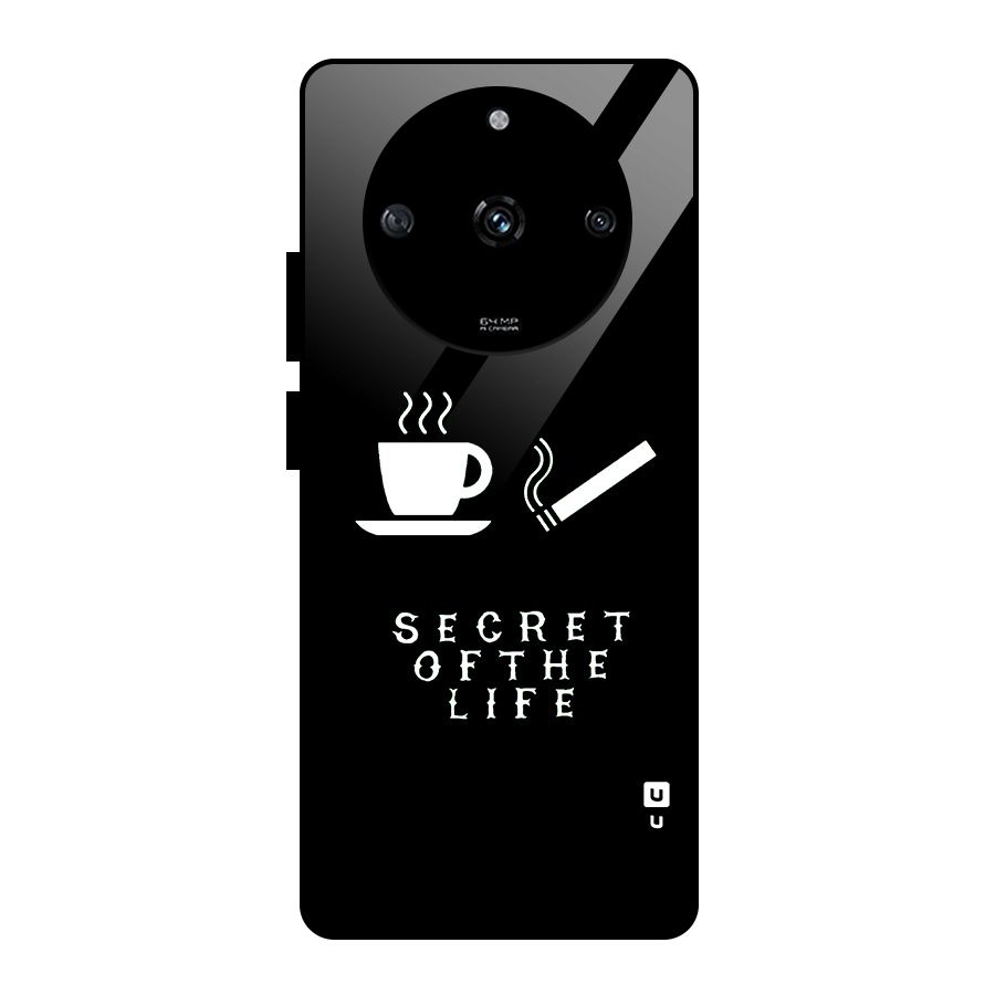 Secrate of Life Glass Back Case for Realme Narzo 60 5G