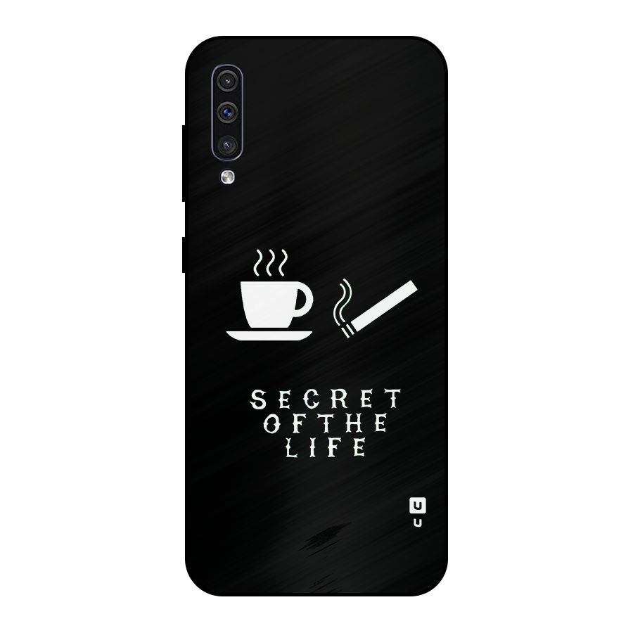 Secrate of Life Metal Back Case for Galaxy A30s