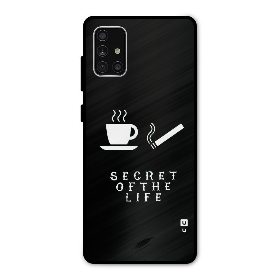 Secrate of Life Metal Back Case for Galaxy A71