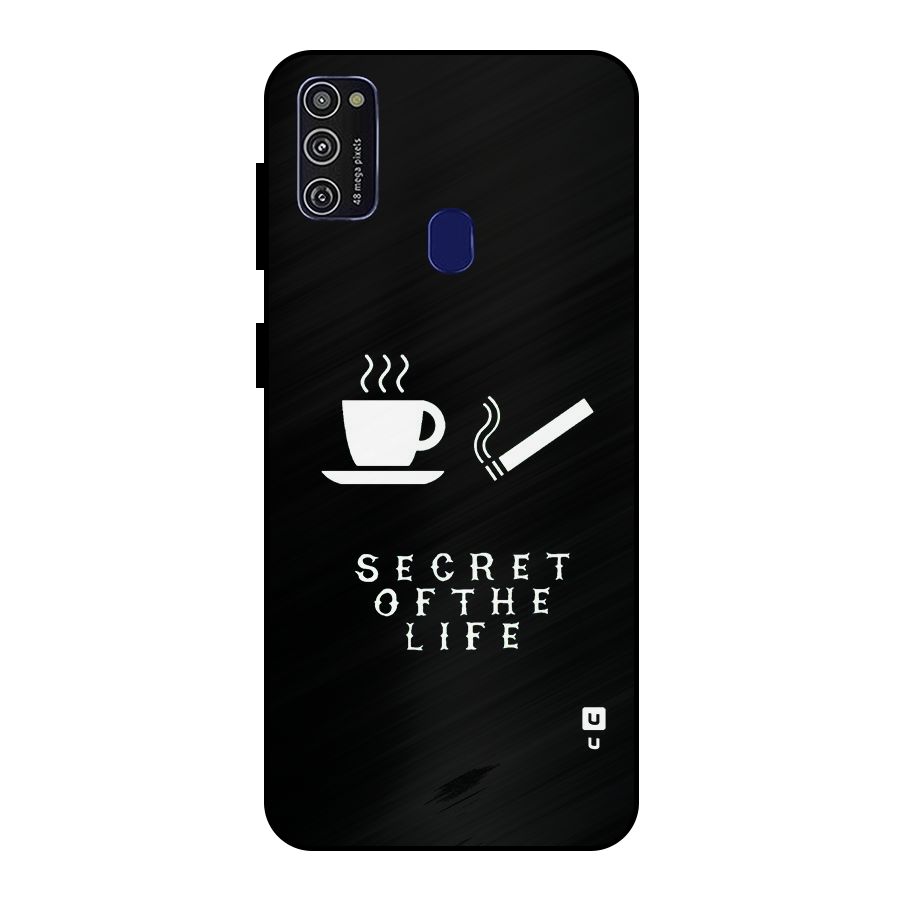 Secrate of Life Metal Back Case for Galaxy M21