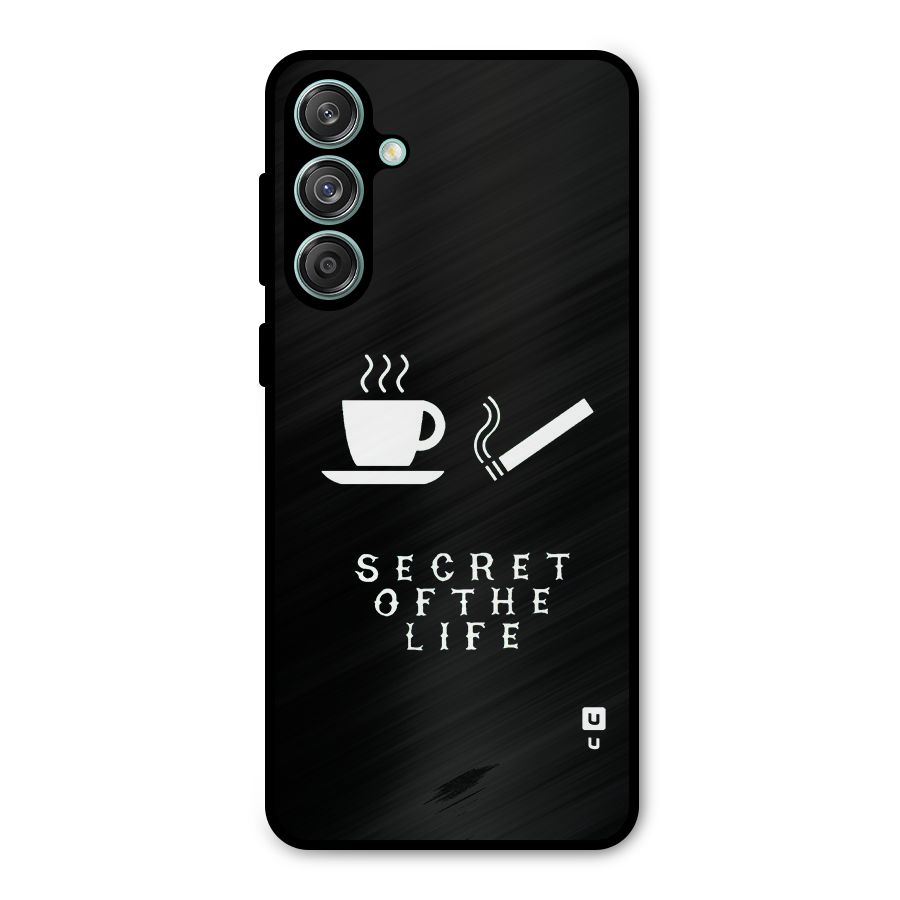 Secrate of Life Metal Back Case for Galaxy M55 5G