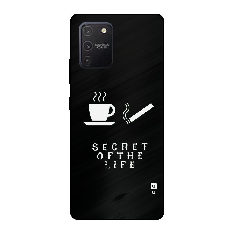 Secrate of Life Metal Back Case for Galaxy S10 Lite