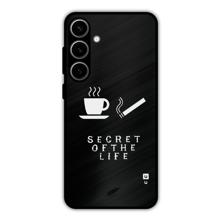 Secrate of Life Metal Back Case for Galaxy S24 Plus
