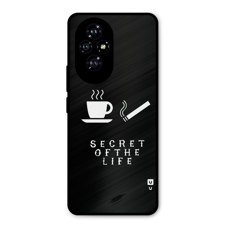Secrate of Life Metal Back Case for Honor 200