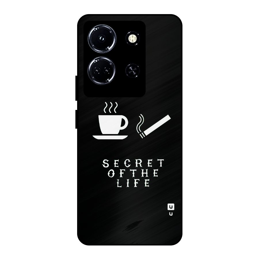 Secrate of Life Metal Back Case for Infinix Note 30 5G