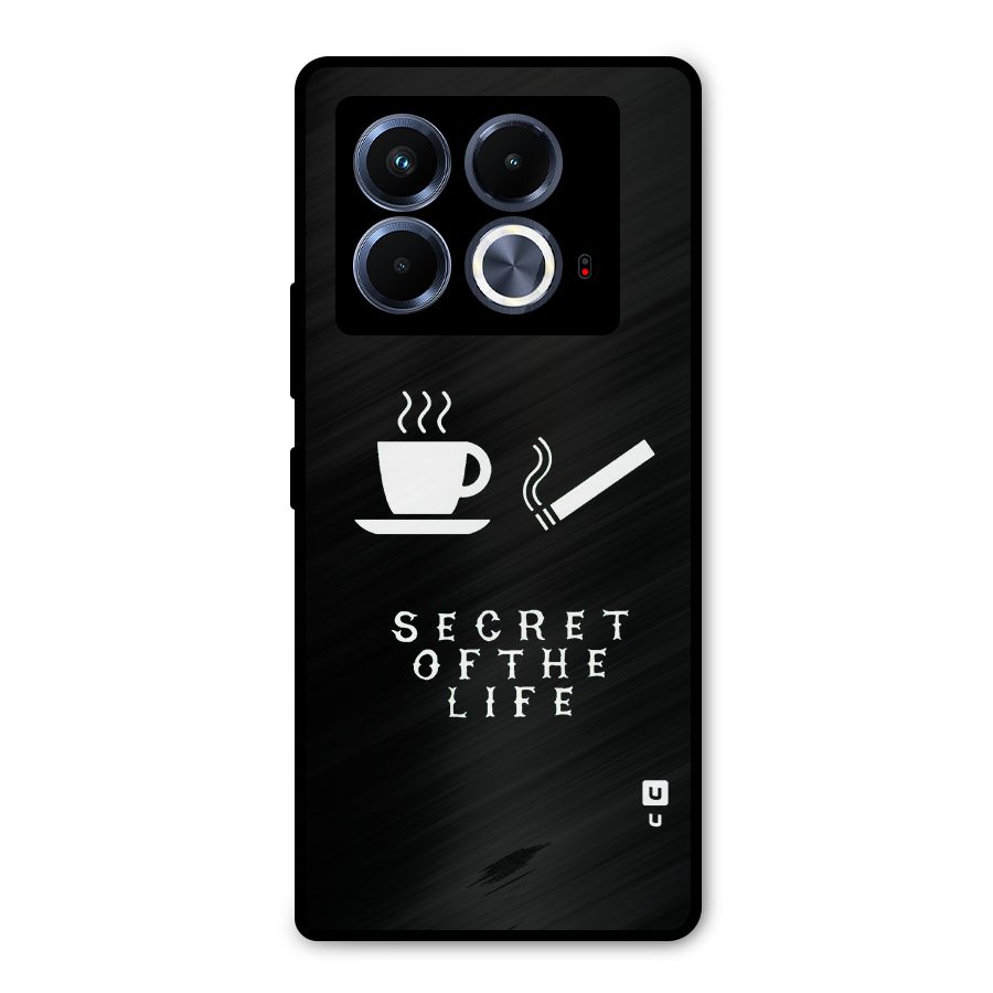 Secrate of Life Metal Back Case for Infinix Note 40 5G