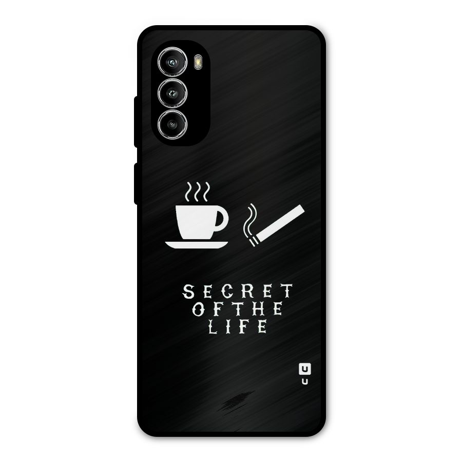 Secrate of Life Metal Back Case for Moto G52