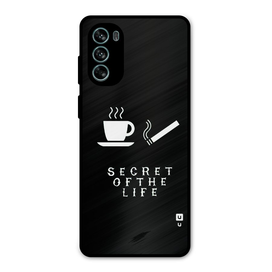 Secrate of Life Metal Back Case for Moto G62
