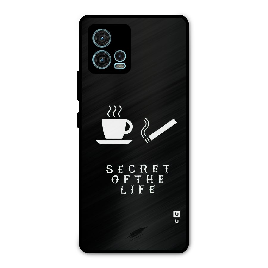 Secrate of Life Metal Back Case for Moto G72