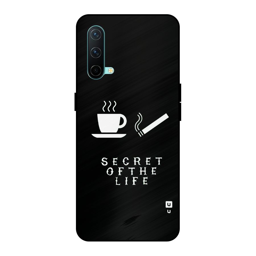 Secrate of Life Metal Back Case for OnePlus Nord CE 5G