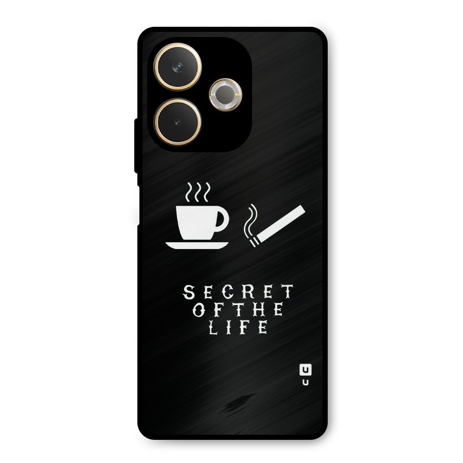 Secrate of Life Metal Back Case for Oppo A5 Pro