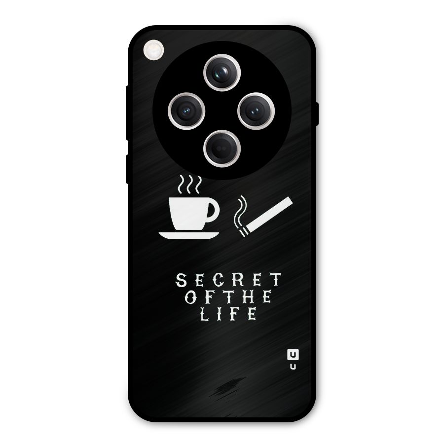 Secrate of Life Metal Back Case for Oppo Find X8