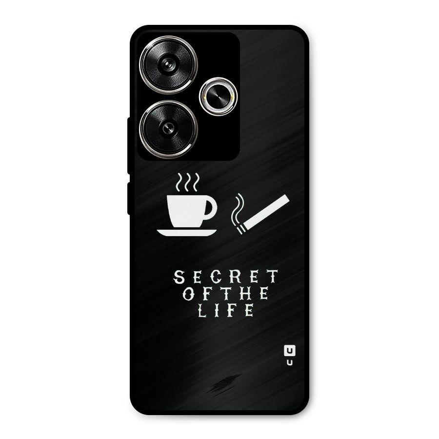 Secrate of Life Metal Back Case for Poco F6