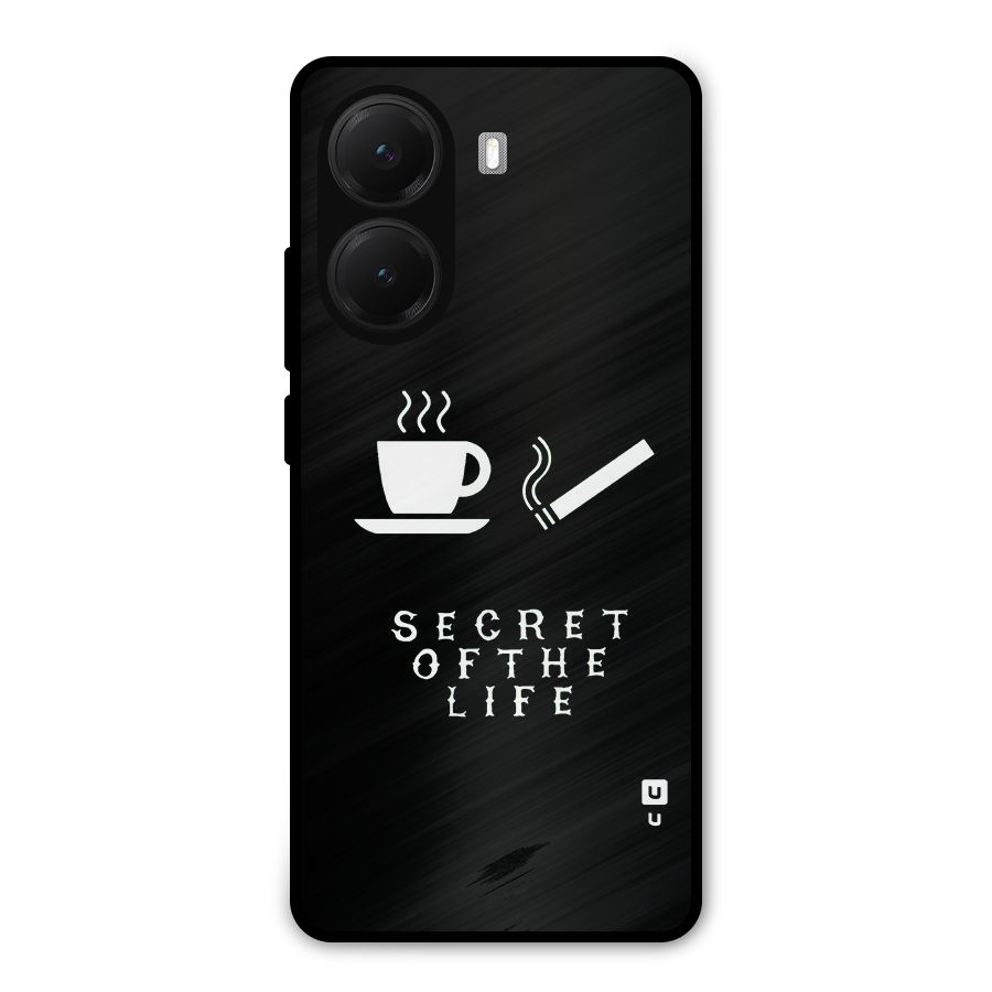 Secrate of Life Metal Back Case for Poco X7 Pro