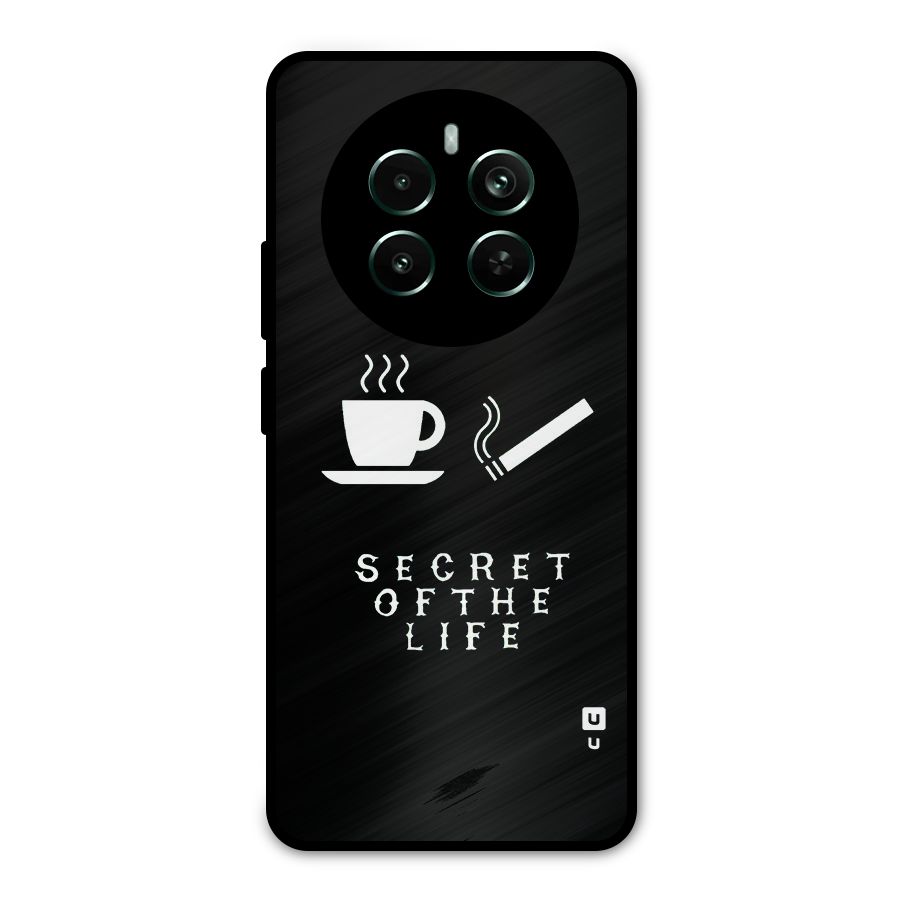 Secrate of Life Metal Back Case for Realme 12 Pro Plus