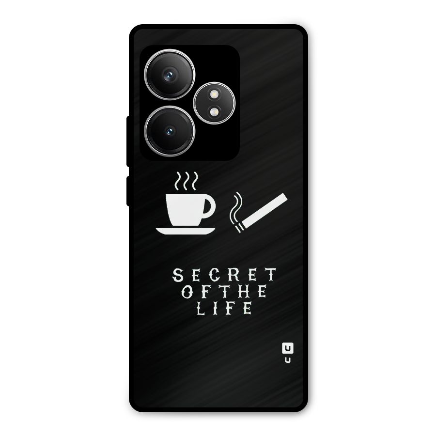 Secrate of Life Metal Back Case for Realme GT 6T