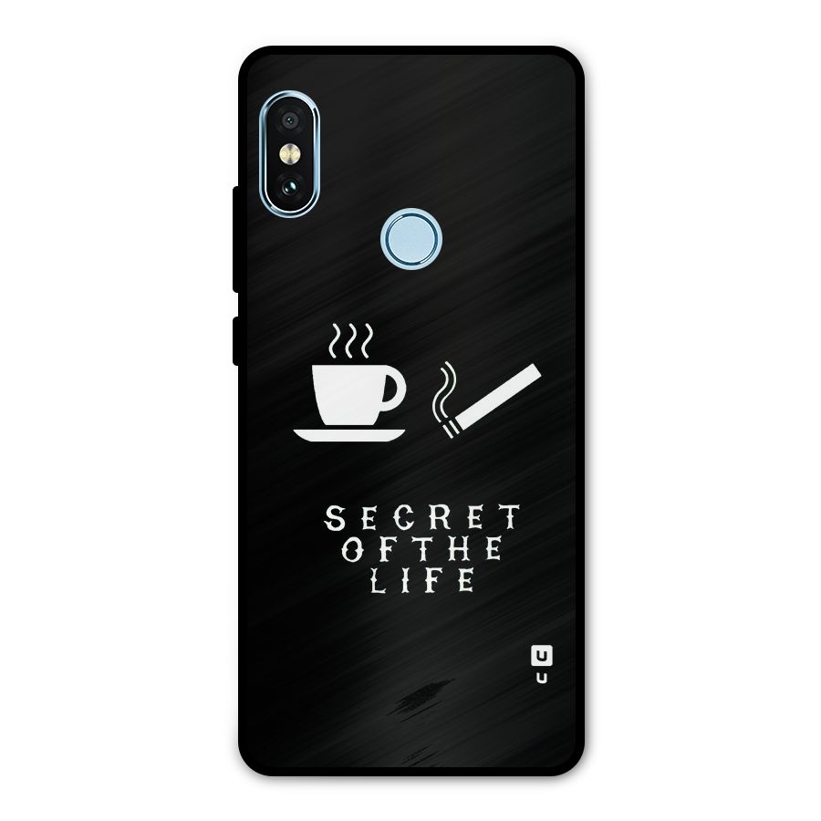 Secrate of Life Metal Back Case for Redmi Note 5 Pro