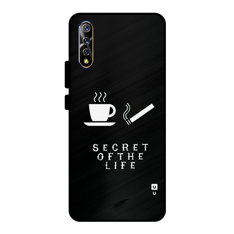 Secrate of Life Metal Back Case for Vivo S1