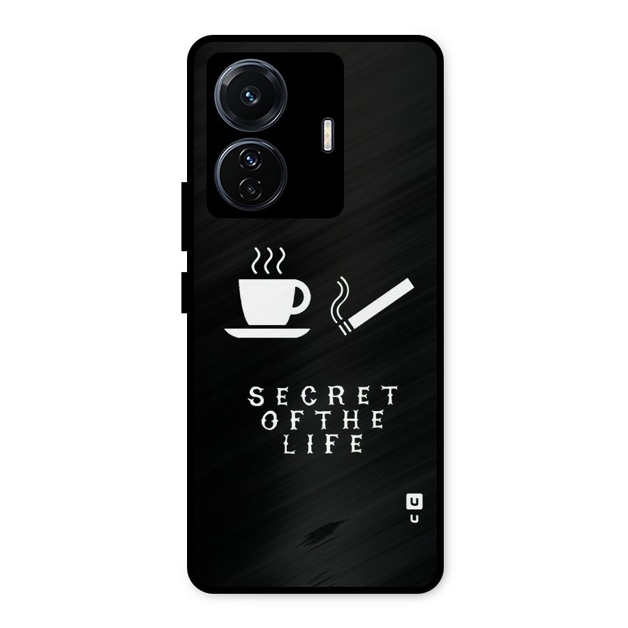 Secrate of Life Metal Back Case for Vivo T1 Pro