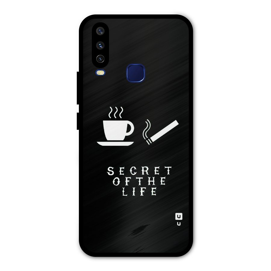 Secrate of Life Metal Back Case for Vivo V17
