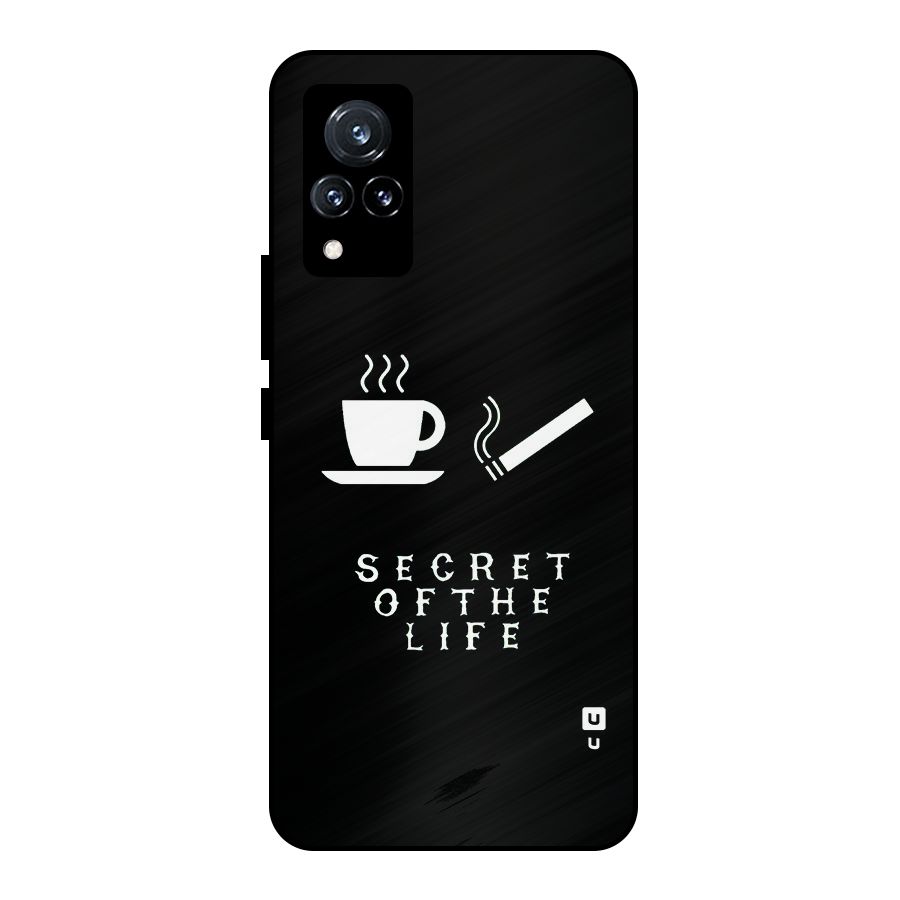Secrate of Life Metal Back Case for Vivo V21 5G