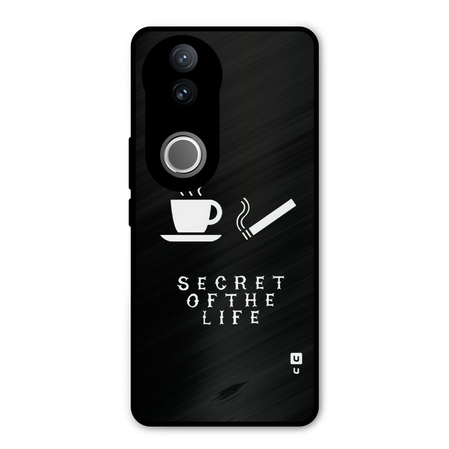 Secrate of Life Metal Back Case for Vivo V50