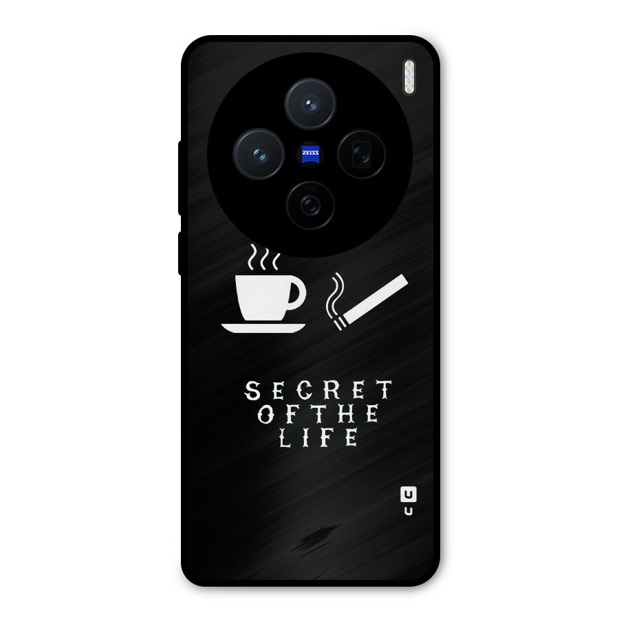Secrate of Life Metal Back Case for Vivo X200