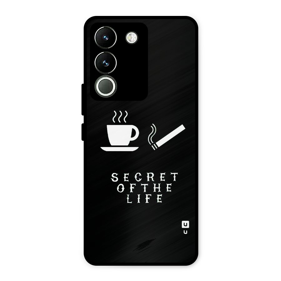 Secrate of Life Metal Back Case for Vivo Y200