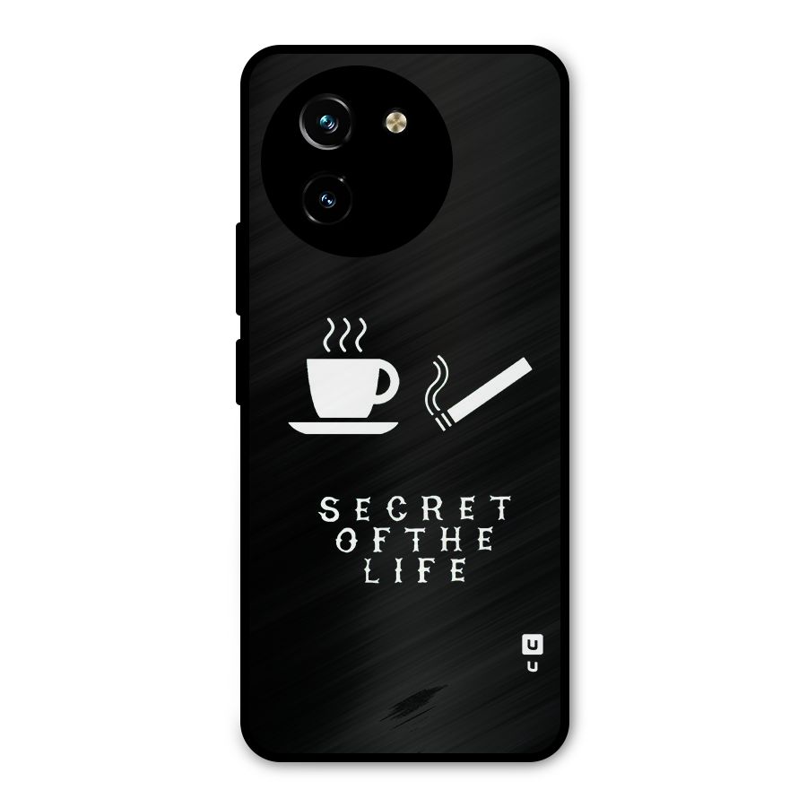 Secrate of Life Metal Back Case for Vivo Y200i