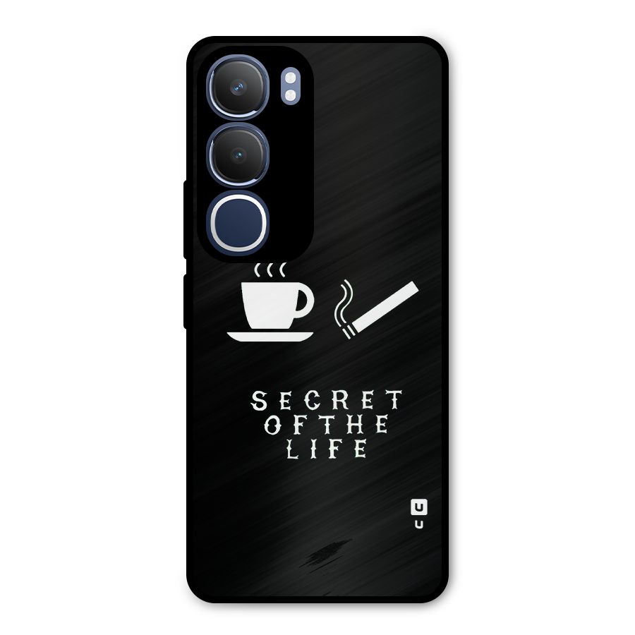 Secrate of Life Metal Back Case for Vivo Y29