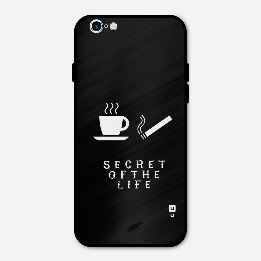 Secrate of Life Metal Back Case for iPhone 6 6s