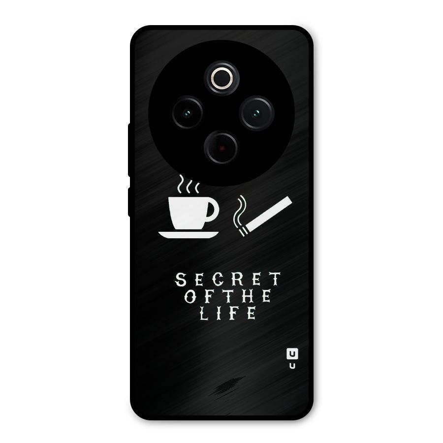 Secrate of Life Metal Back Case for iQOO Z10