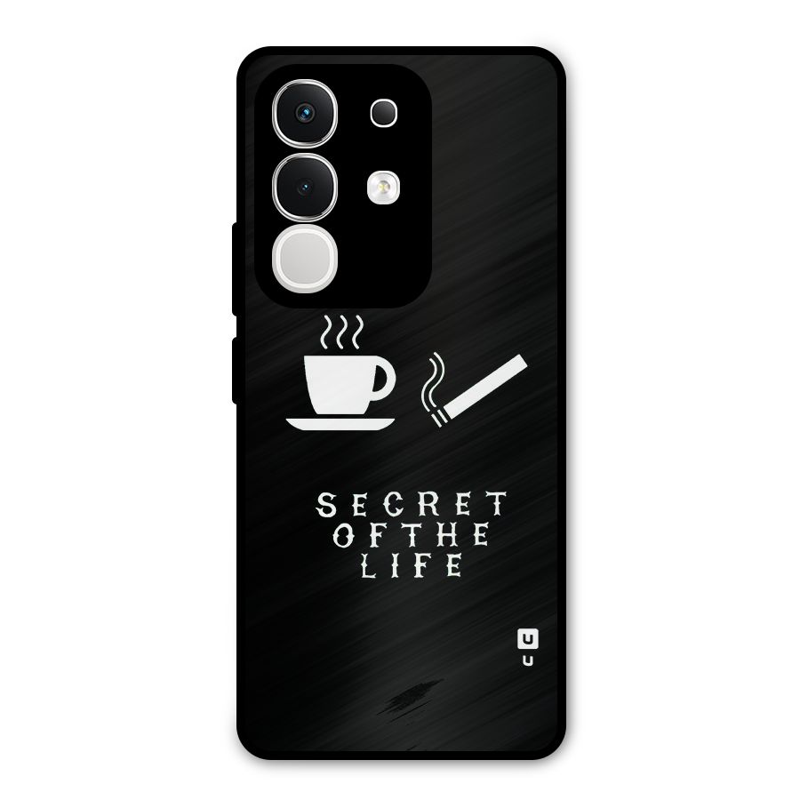 Secrate of Life Metal Back Case for iQOO Z10x