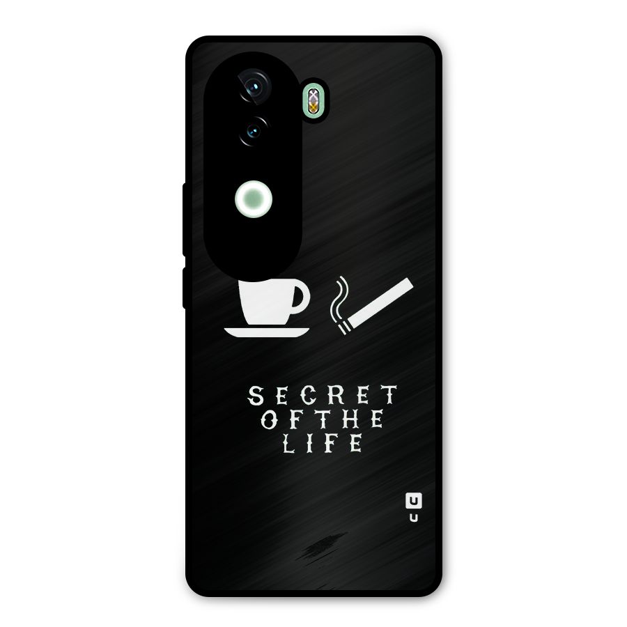 Secrate of Life Metal Back Case for iQOO Z9s