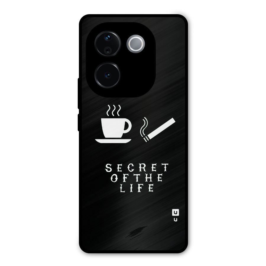 Secrate of Life Metal Back Case for iQOO Z9s Pro