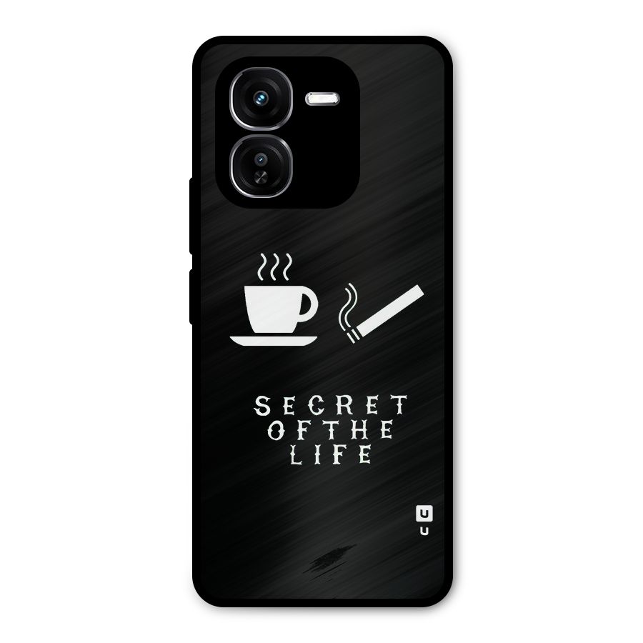 Secrate of Life Metal Back Case for iQOO Z9x
